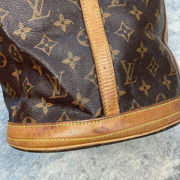 Vintage Louis Vuitton Monogram Bucket GM Bag Tote Classic Timeless - Picture 10 of 17